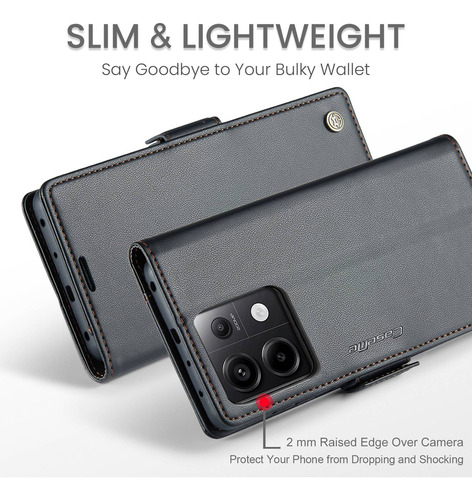 Funda Tipo Cartera Para Teléfono Xiaomi Poco X6 5g Pro