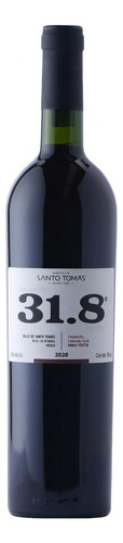 Vino Tinto Santo Tomás 31.8 Tempranillo 750ml