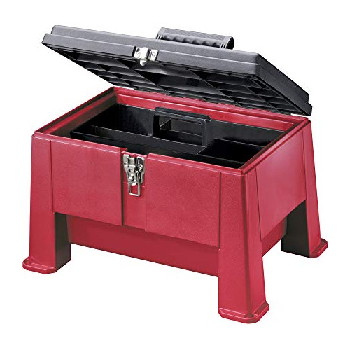 Step N Store, Caja De Herramientas Step Stool, 20 Unidades