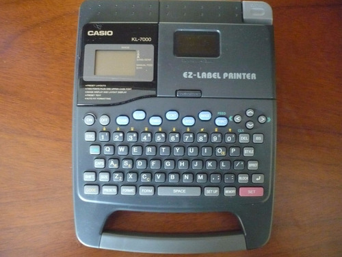 Impresora Portátil De Etiquetas Casio. Usada