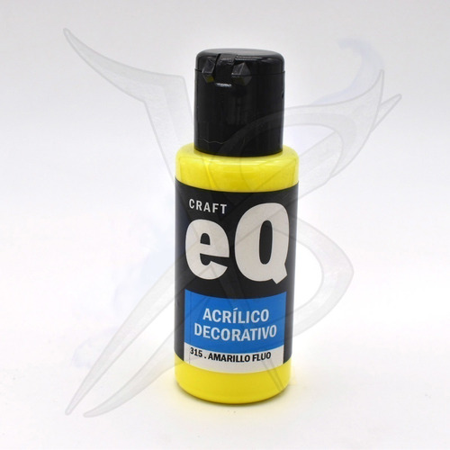 Acrilico - Eq Arte 50 Cc Amarillo Fluo - Xion Store