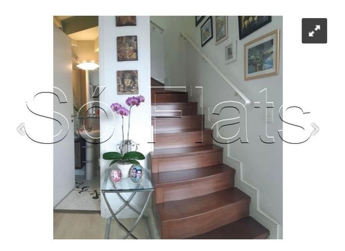 Imagem 6 de 15 de Twin Towers - Flat Estilo Duplex Com 70m² Totalmente Mobiliado. - Sf31173
