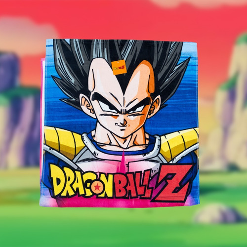 Toalla Dragon Ball, Goku/vegeta 100% Algodón Hilasal Goku Vs Vegeta