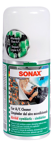 Limpiador De Aire Acondicionado Sonax 100ml