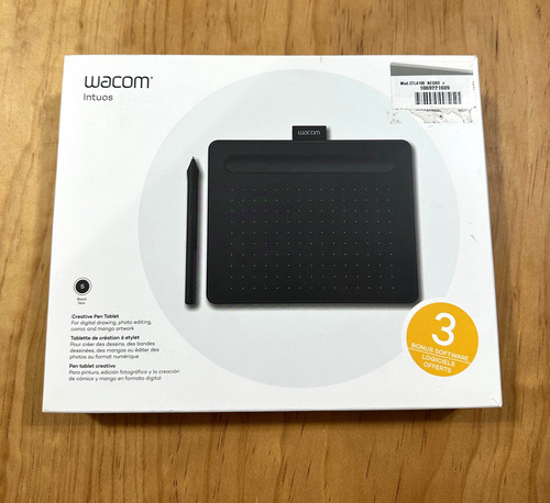 Tableta Gráfica Wacom Intuos Ctl4100 Small Color Negro (Usado)