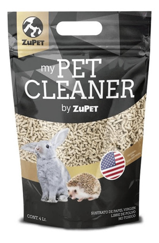 Sustrato Conejos Cuy Hamster My Pet Cleaner 4 Lt