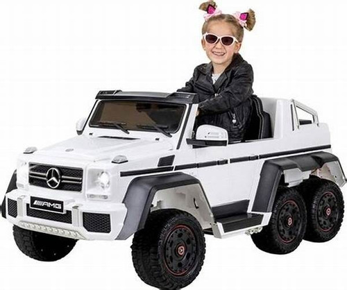 Carro A Bateria Mercedes Benz Gl63 6x6 2 Niños Licenciado