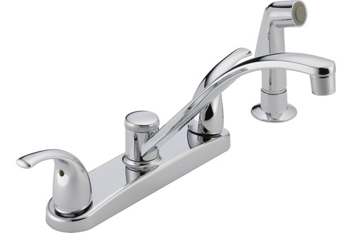 Delta Faucet Peerless Plf Choice Cocina De Dos Manijas, Crom