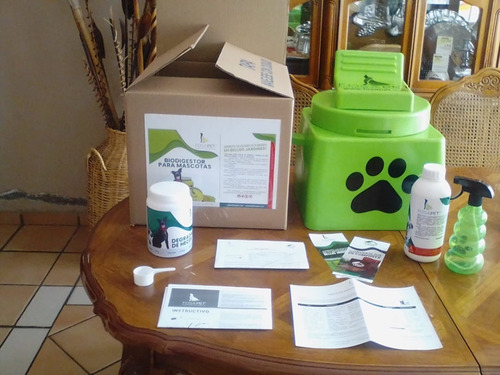 Imagen 8 de 9 de Biodigestor P/mascotas Communal Pet Incluye Degradador Heces