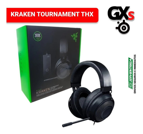 Gxs | Audifonos Razer Kraken Tournament Gaming Thx 7.1