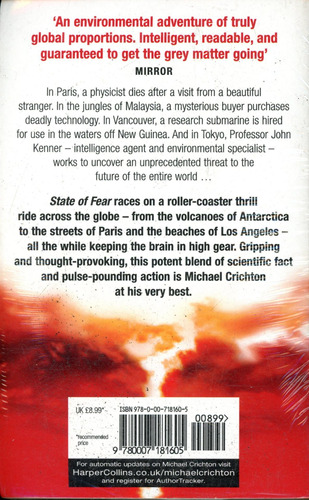 State Of Fear - Crichton Michael