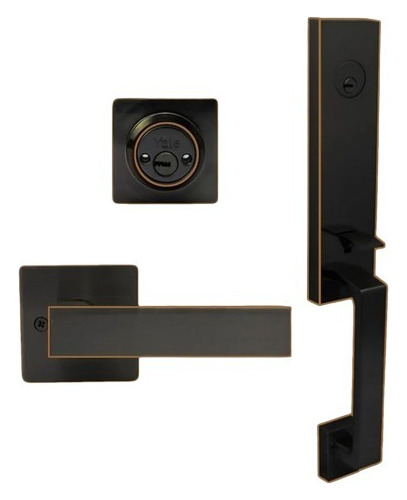 Cerradura Chapa Para Puerta Principal Elegante Yale 89584