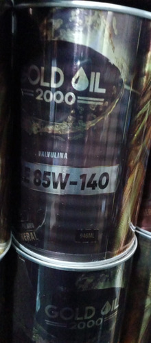 Imagen 1 de 1 de Valvulina 85w/140 Sellada Marca Gold Oil 2000