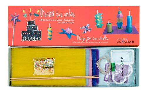 Diseña Tus Velas Set De Arte Manualidades Infantiles Edu