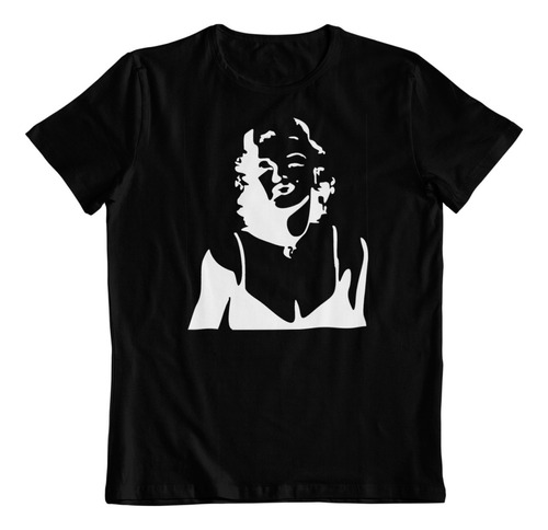 Polera Algodon Estampada Dtf Marilyn Monroe Sensual Sexy