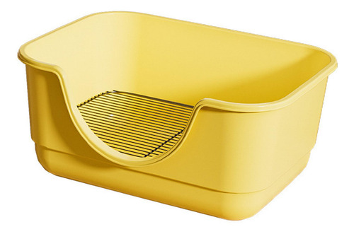 Inodoro Para Perros Con Pala, Bandeja De Arena Amarillo
