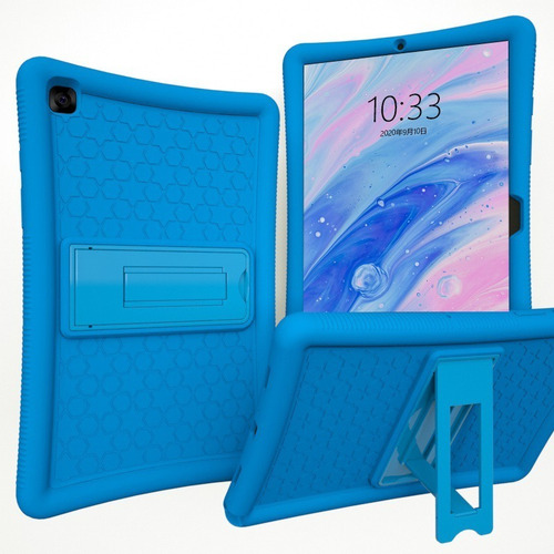 Imagen 8 de 9 de Funda Lenovo M8 En Silicona Mas Mica De Vidrio