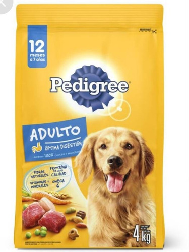 Pedigree Adulto Raza Grande 4 Kg 