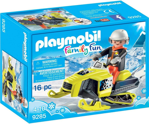 Todobloques Playmobil 9285 Moto De Nieve !!