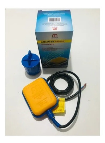Imagem 8 de 8 de Kit Bomba Submersa Sapo Anauger 5g 220v + 2un Chave Bóia