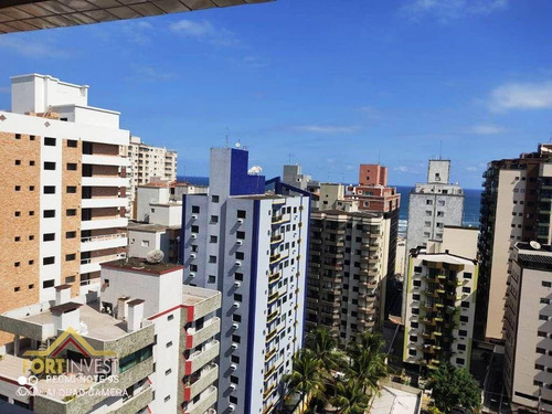 Imagem 2 de 22 de Flat Com 1 Dormitório À Venda, 41 M² Por R$ 240.000,00 - Ocian - Praia Grande/sp - Fl0007