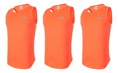 Musculosa Hombre Deportiva Running Entrenar Pack X3 Unidades