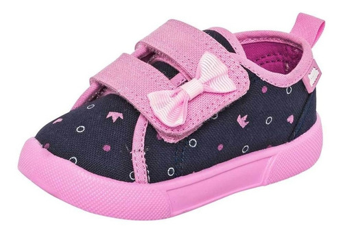 Tenis Urbano Niña Bebe Bubble Gummers Ili Marino 12-17 T4