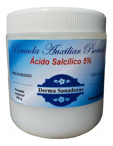 Pomada Psoriasis 250g Ácido Salcilico 5%