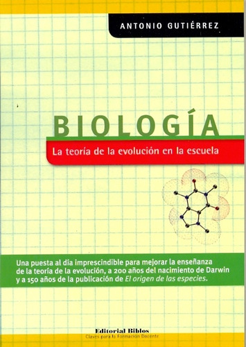 Biologia - La Teoria De La Evolucion En La Escuela - Antonio