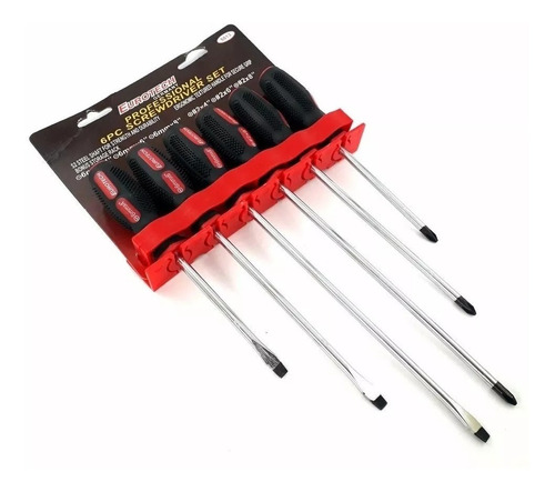 Set Kit Destornilladores 6 Ph Pl Eurotech