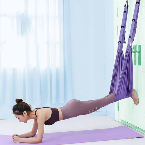 Corda Yoga Pilates Treinamento Aéreo Elástico Suspenso