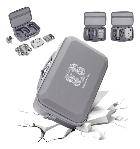 Case Dji Neo 2 Drone Com Porta Baterias Controle E Acessório