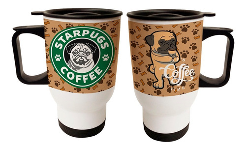 Termo De Starpugs Coffe Pug