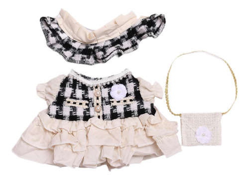 Moda Bonecas Vestido Terno Roupas Artesanais Bonito