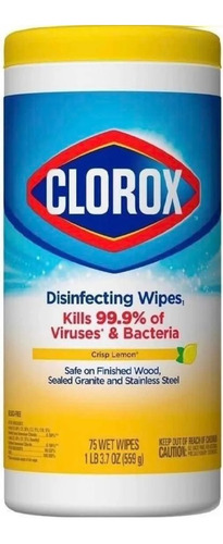 Clorox® Toallitas Desinfectantes Con 75 Mata Virus