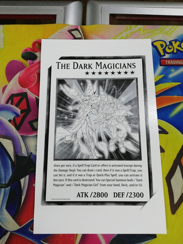 Yugioh! The Dark Magicians, Carta Promo Gigante 