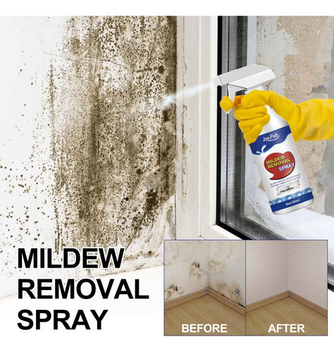 Spray De Remoção De Mofo W Adequado Para Paredes, Azulejos E