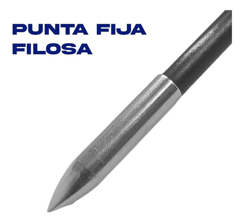 Imagen 4 de 8 de Flecha Fibra De Vidrio 30'' Black Punta Fija