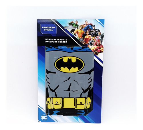 Porta Pasaporte Batman Dc Comics Oficial