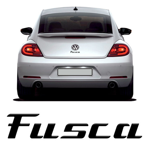 Emblema Fusca Tsi 2013/16 Adesivo Traseiro Modelo Original