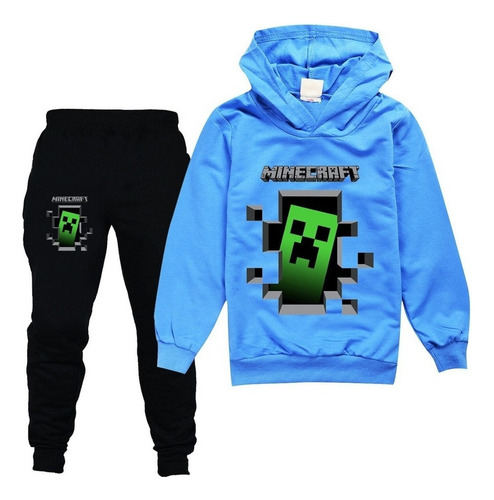 D Mine & Craft Chándal Conjunto Con Capucha Y Pantalón For