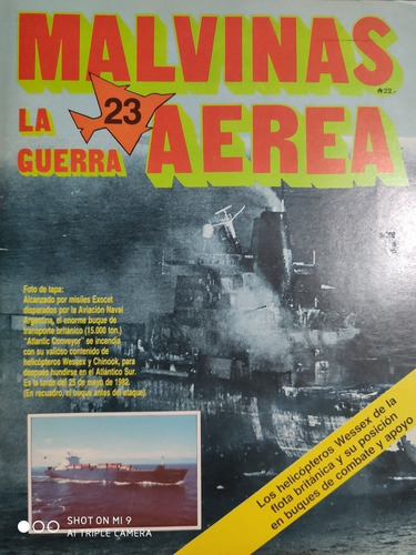 Malvinas La Guerra Aerea Fasciculo Numero 23