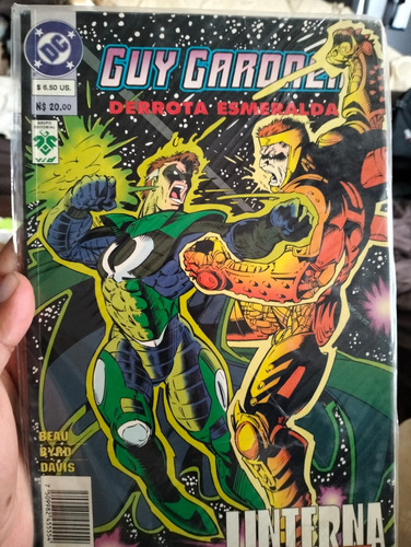 Guy Gardner Derrota Esmeralda Dc Comics Linterna Verde