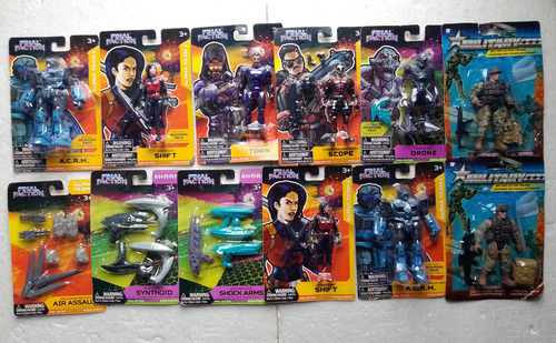 Lote Figuras Final Faction Alpha Team Y Military (Usado)