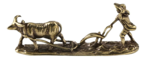 Elegante Figura De Latón Para Decoración Del Hogar