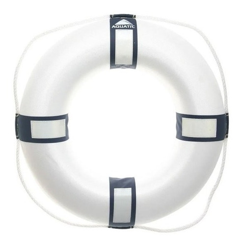 Salvavida Circular Modelo Paraná 55cm Aquatic Blanco Pna