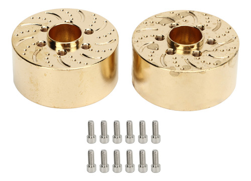 Pesas Para Ruedas Rc Brass, 2 Unidades, 1.9 Y 2.2 Pulgadas,