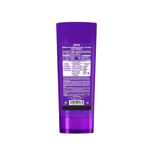 Imagen 3 de 5 de Acondicionador Control Y Definición Rizos Poderosos Fructis