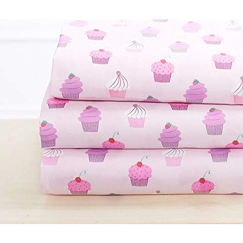 Elegant Home, Diseño Multicolor De Cupcakes De Color Rosa Y