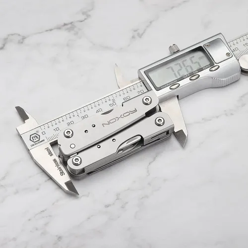 Multitool Roxon M2 14 En 1, Mini Ligero, Con Tijeras